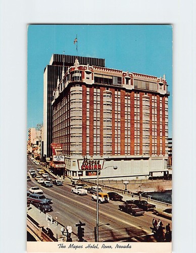 Postcard the mapes hotel - hotel, reno